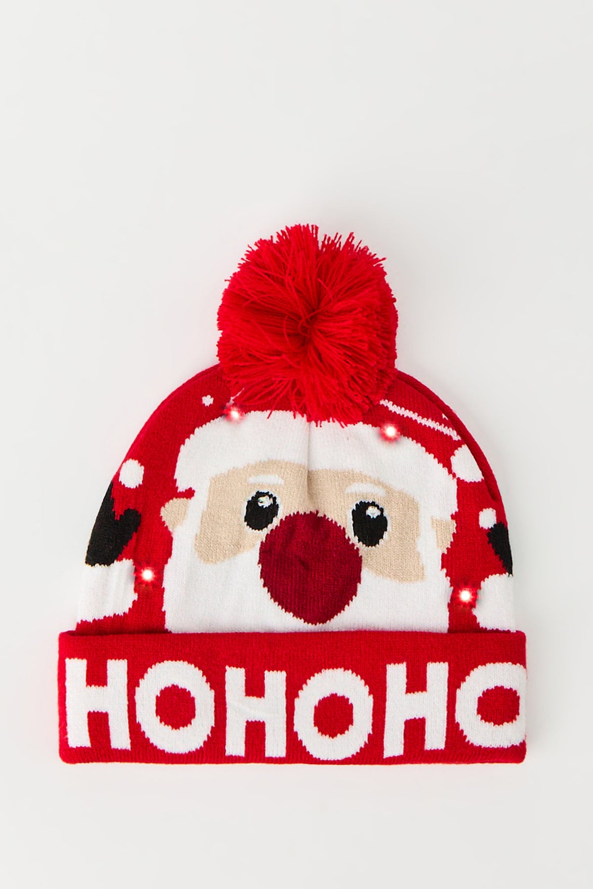 Tuque de Noël illuminée
