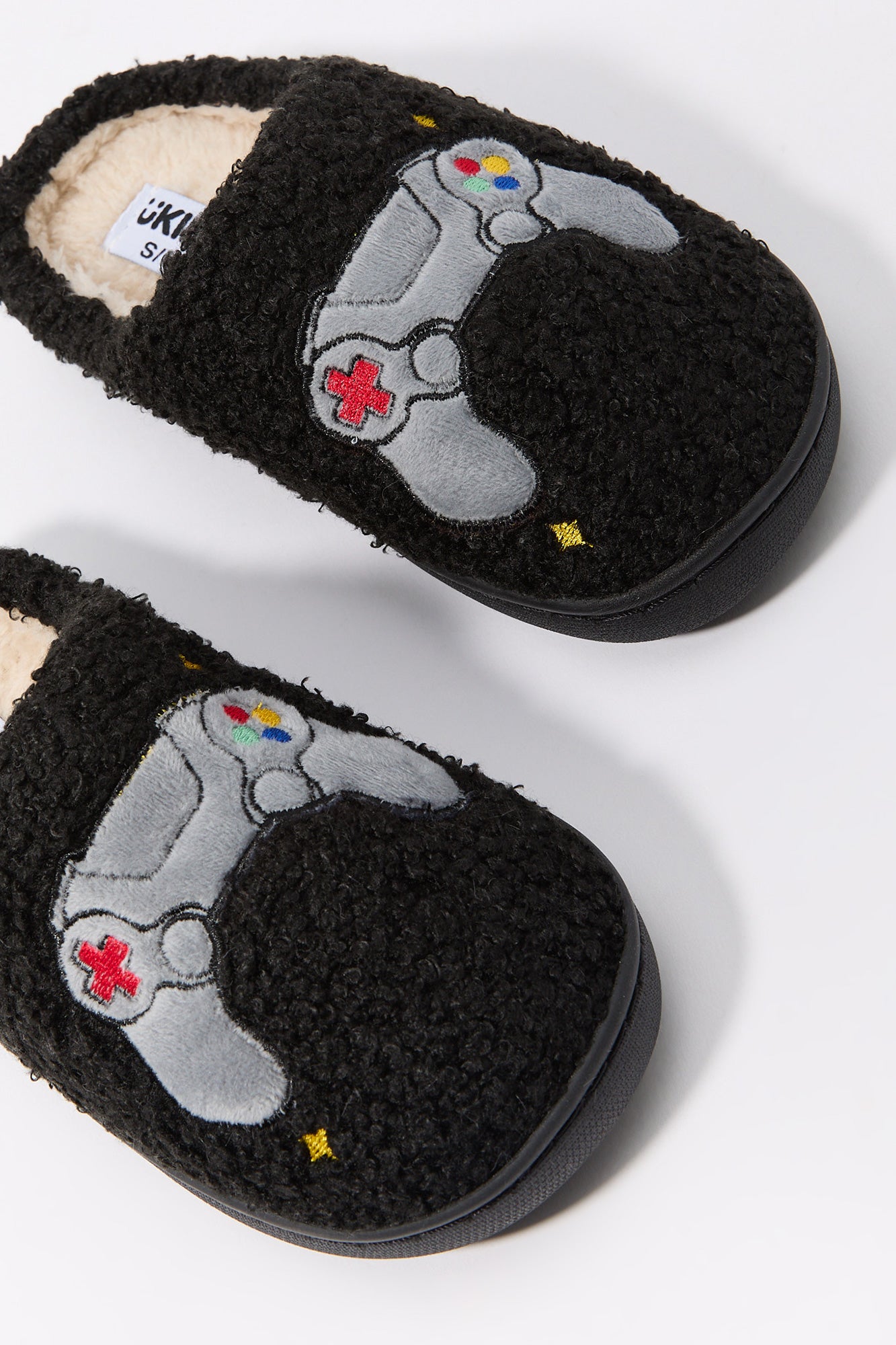 Boys Sherpa Slippers