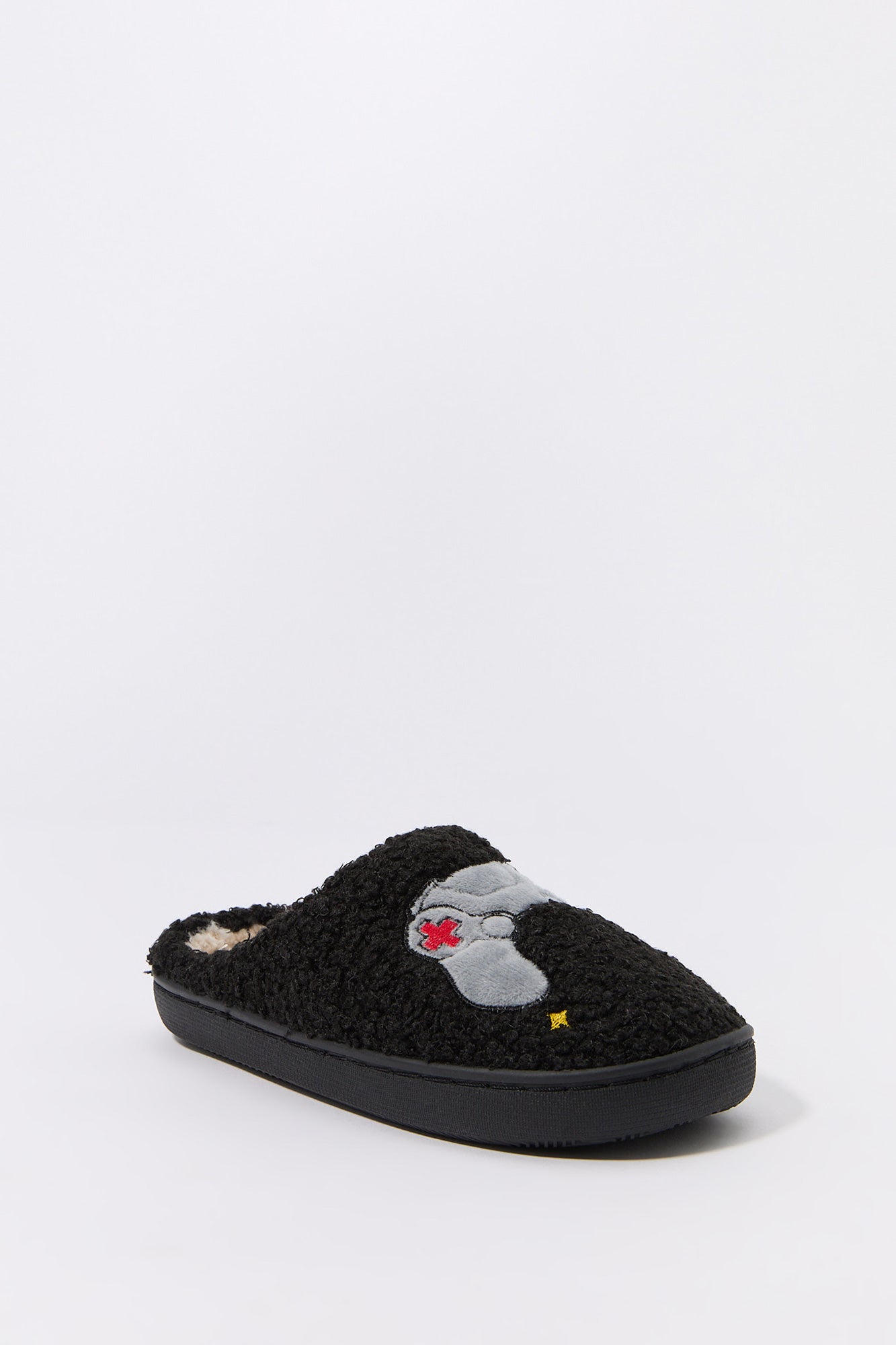 Boys Sherpa Slippers