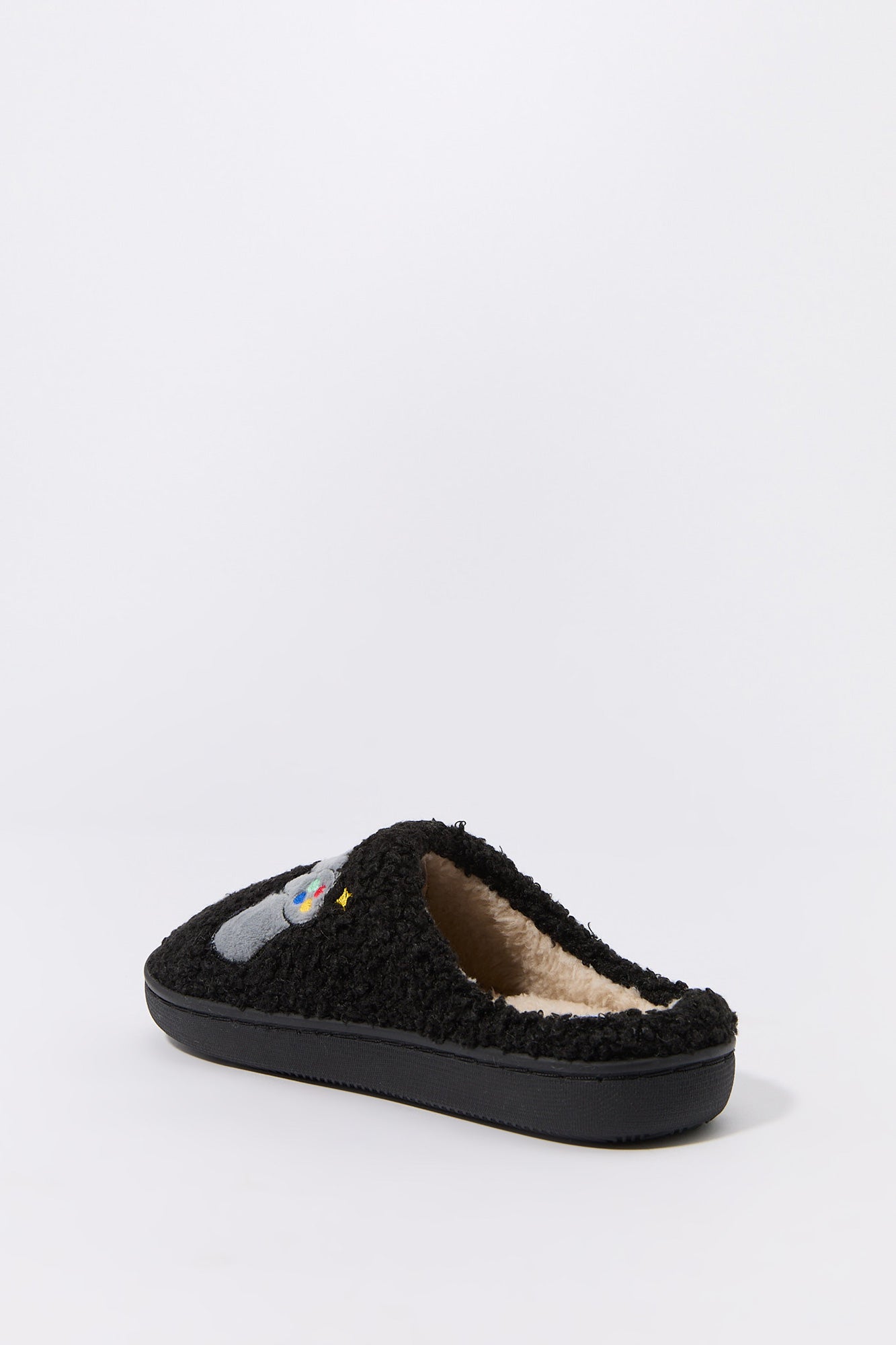 Boys Sherpa Slippers