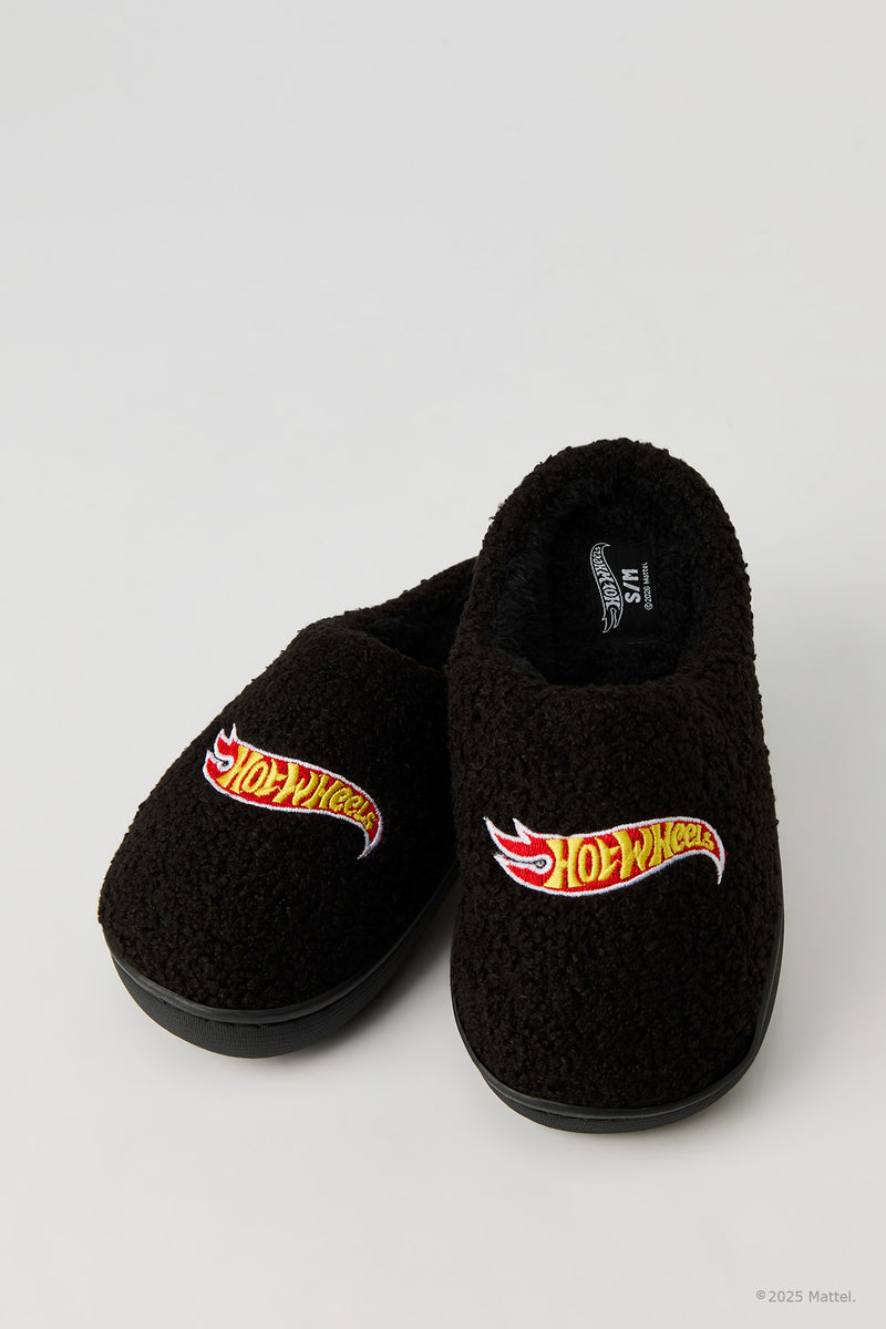 Hot Wheels™ Kids Sherpa Slippers