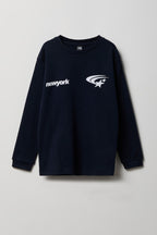 Boys City Graphic Long Sleeve Top