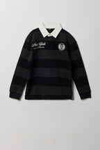 Boys Striped Polo Shirt