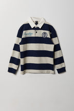 Boys Striped Polo Shirt