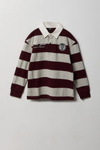 Boys Striped Polo Shirt