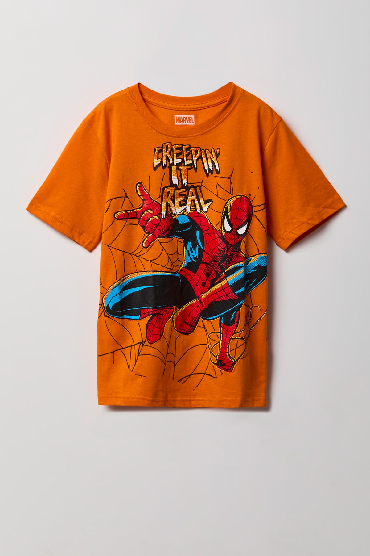 T-shirt à imprimé Spider-Man Halloween pour enfant