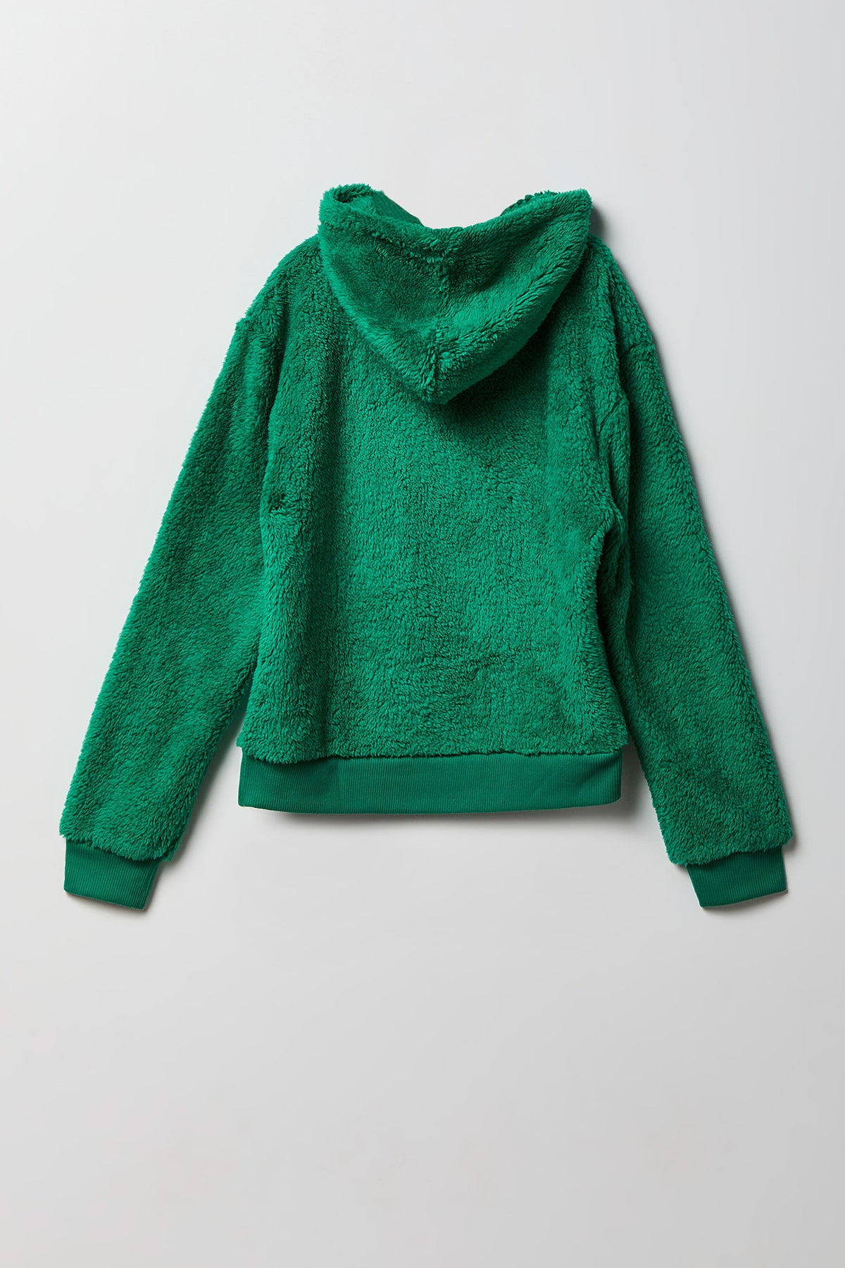 Vue alternative 2. Haut à capuchon en Sherpa à imprimé The Grinch pour enfant