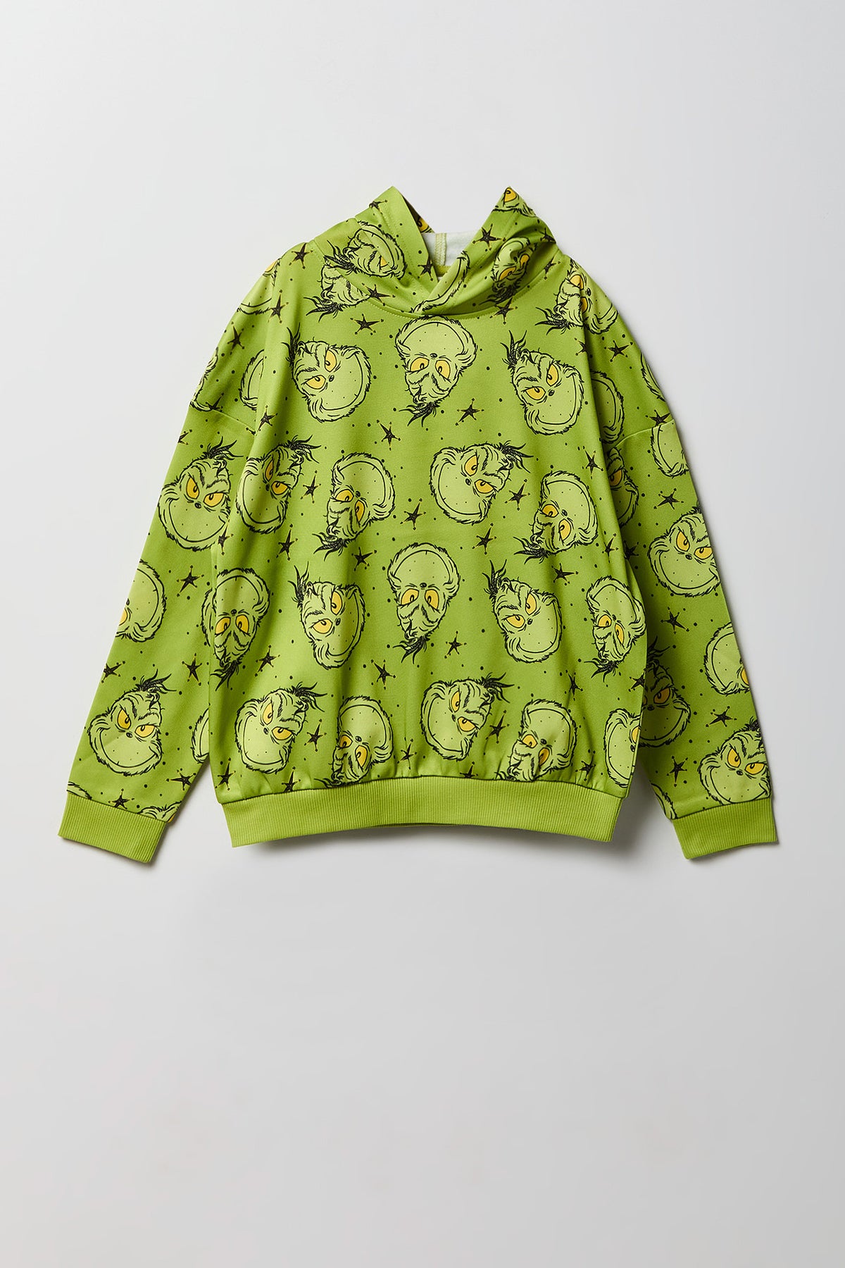 Kids The Grinch Fleece Hoodie - Green
