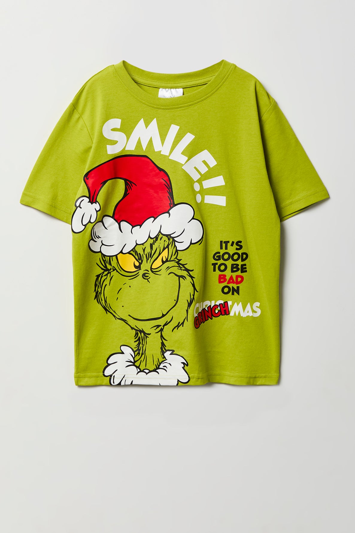 Kids The Grinch Graphic T-Shirt - Green