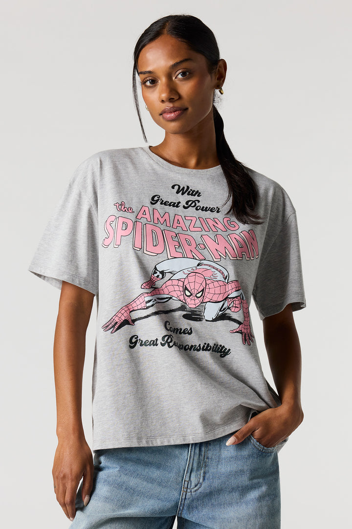 Spiderman Graphic Boyfriend T-Shirt