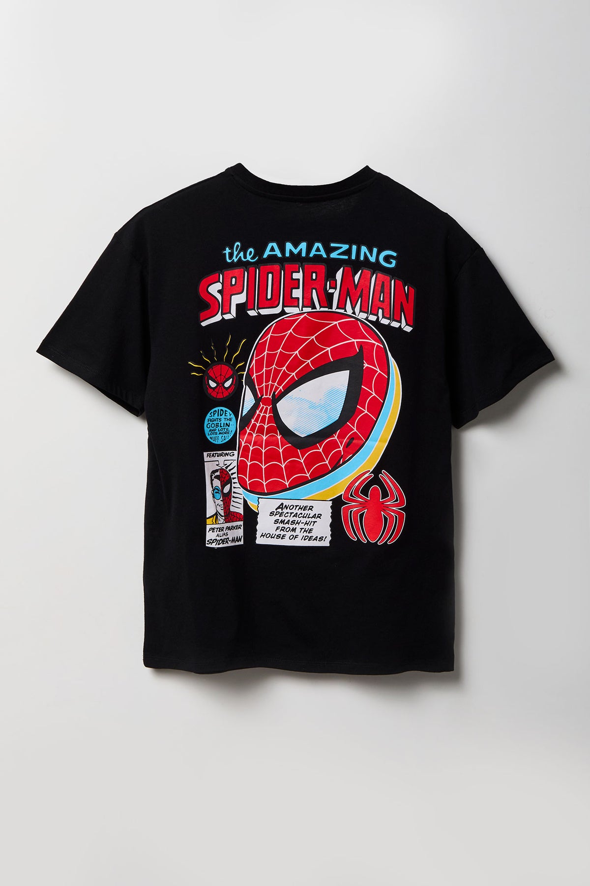 Vue alternative 4. T-shirt de coupe garçonne à imprimé Spiderman
