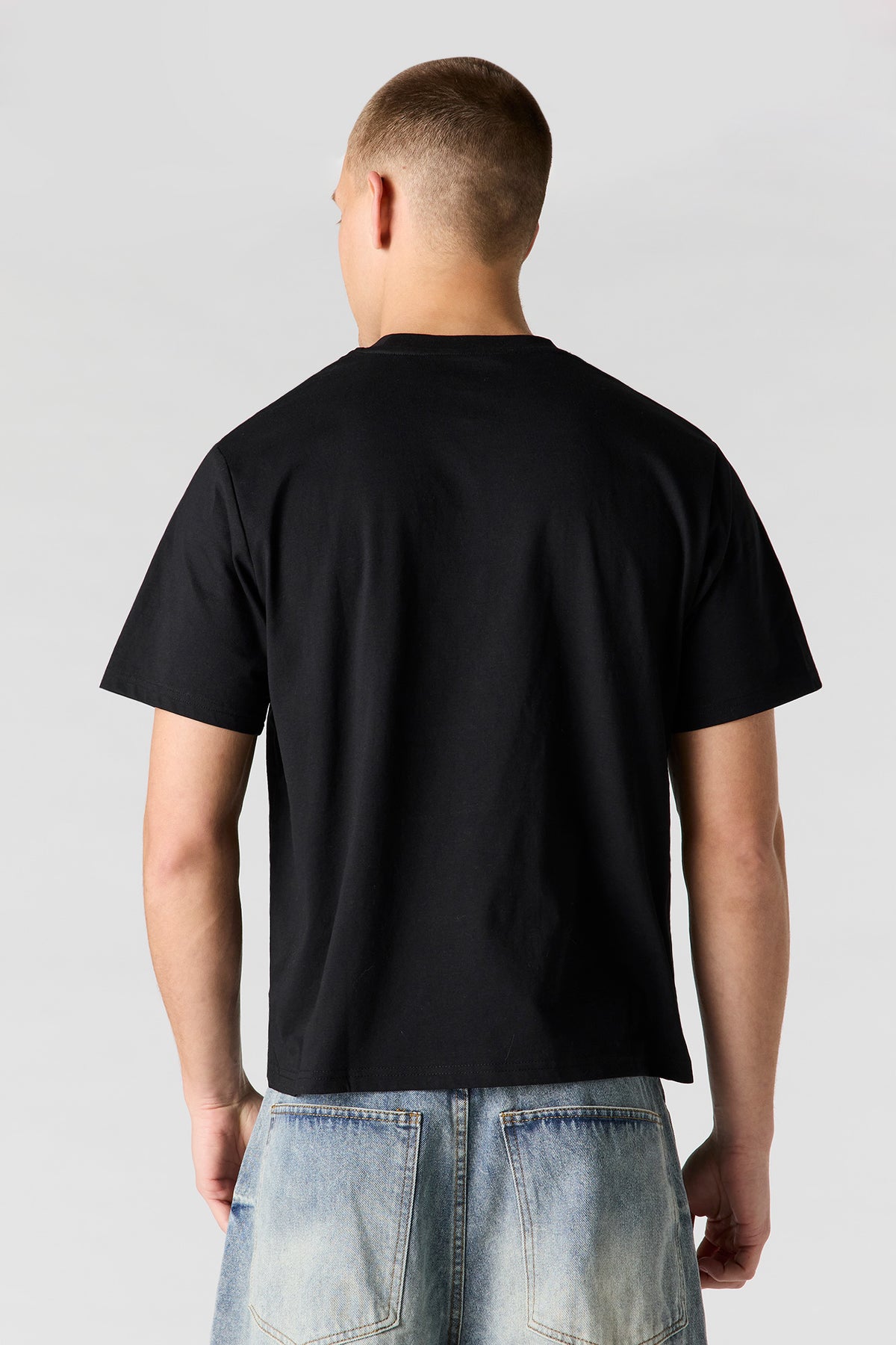 Vue alternative 3. T-shirt en coton épais de luxe à imprimé Scarface