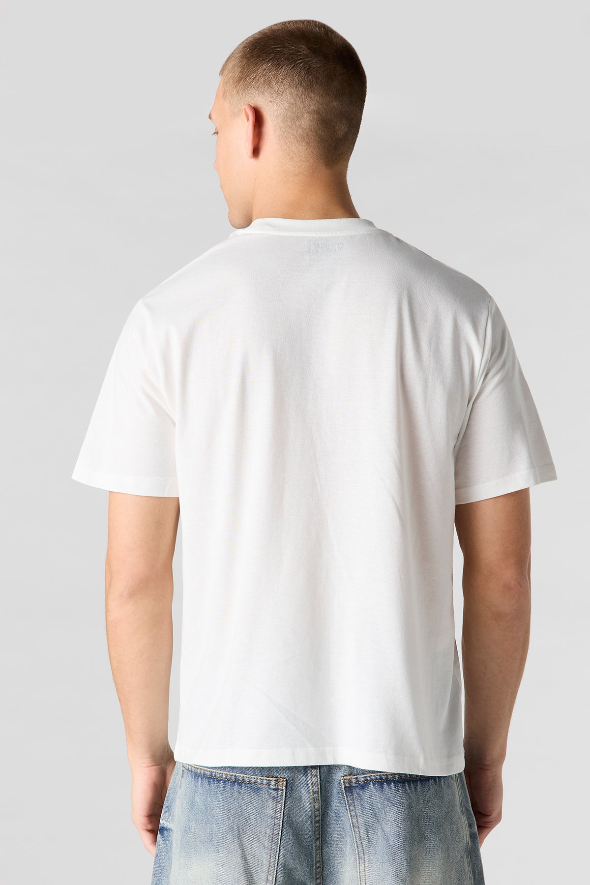 Vue alternative 2. T-shirt en coton épais de luxe à imprimé Scarface