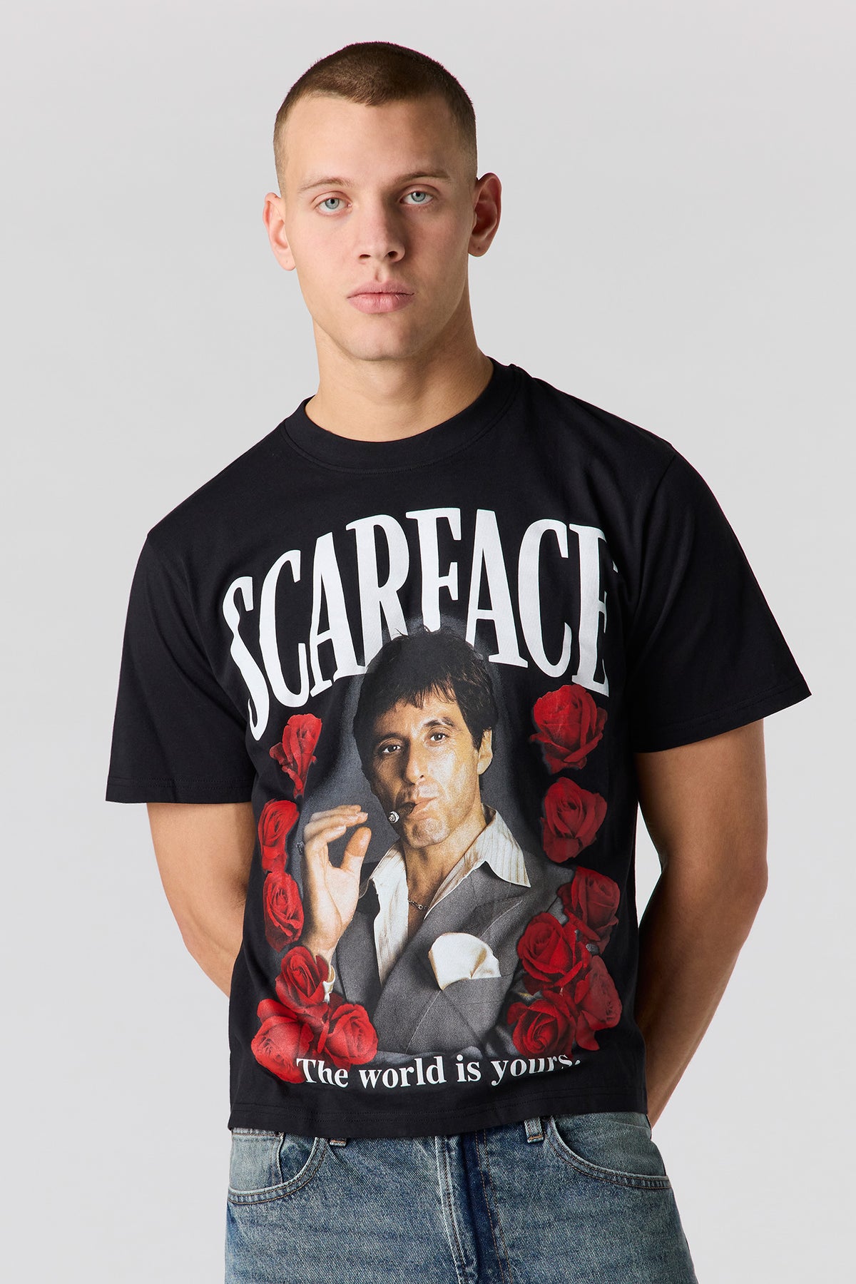 T-shirt à imprimé Scarface