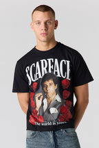 T-shirt à imprimé Scarface