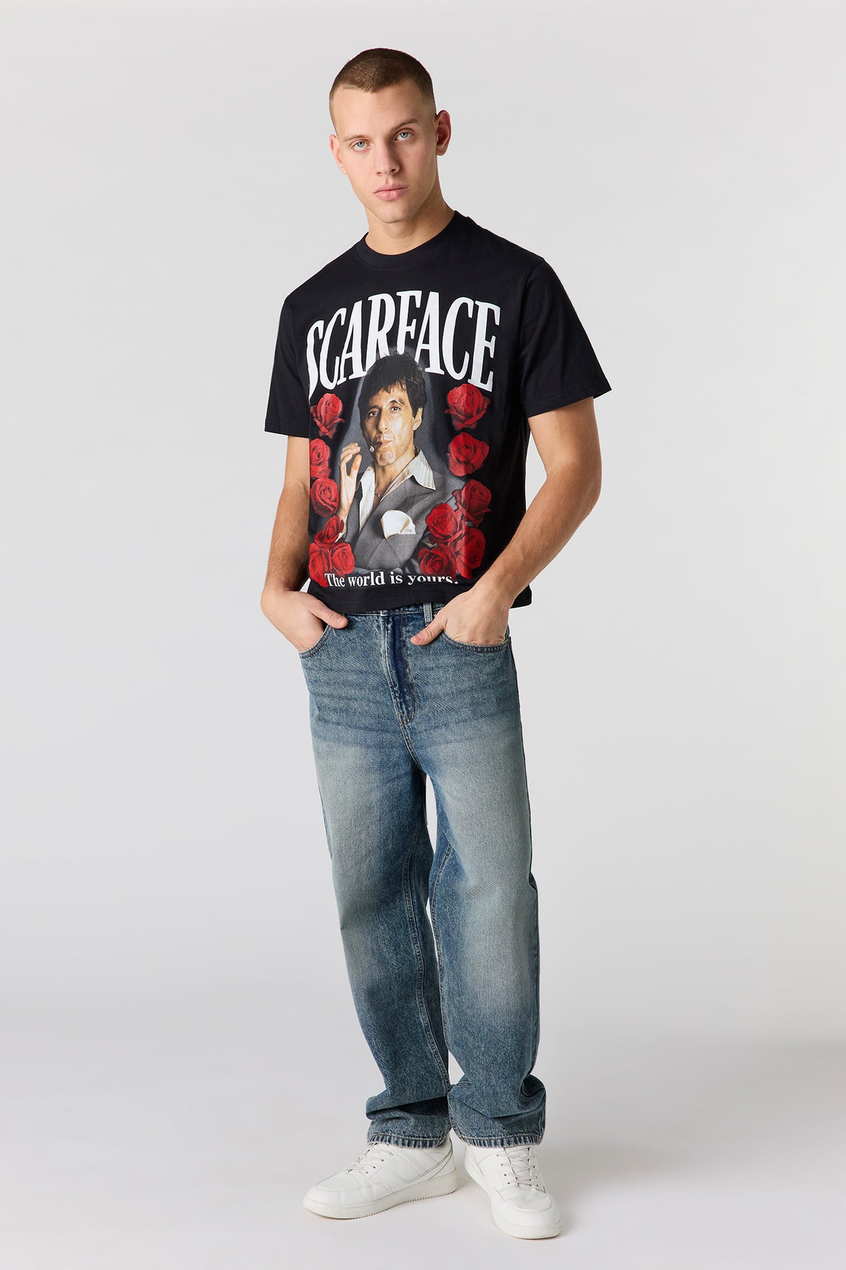Vue alternative 3. T-shirt à imprimé Scarface