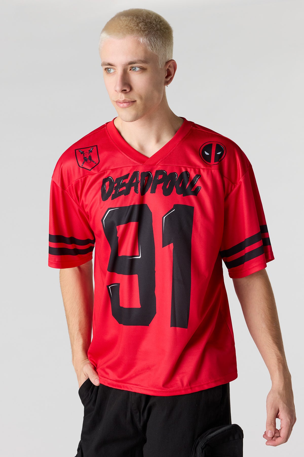Jersey en filet à imprimé Deadpool