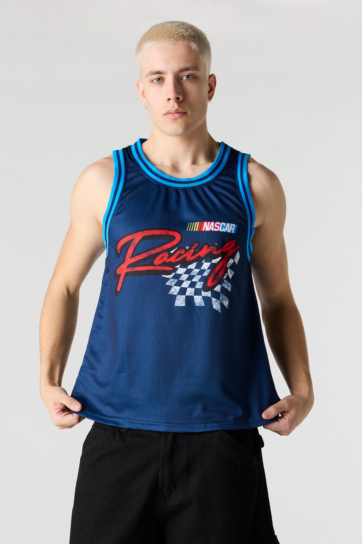 Vue alternative 2. Jersey en filet à imprimé NASCAR
