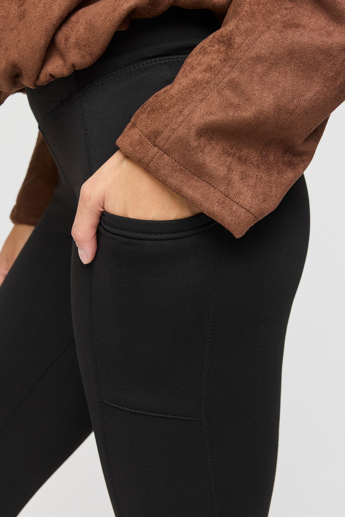 Vue alternative 4. Legging Active à jambe évasée doublé de molleton tech chaud