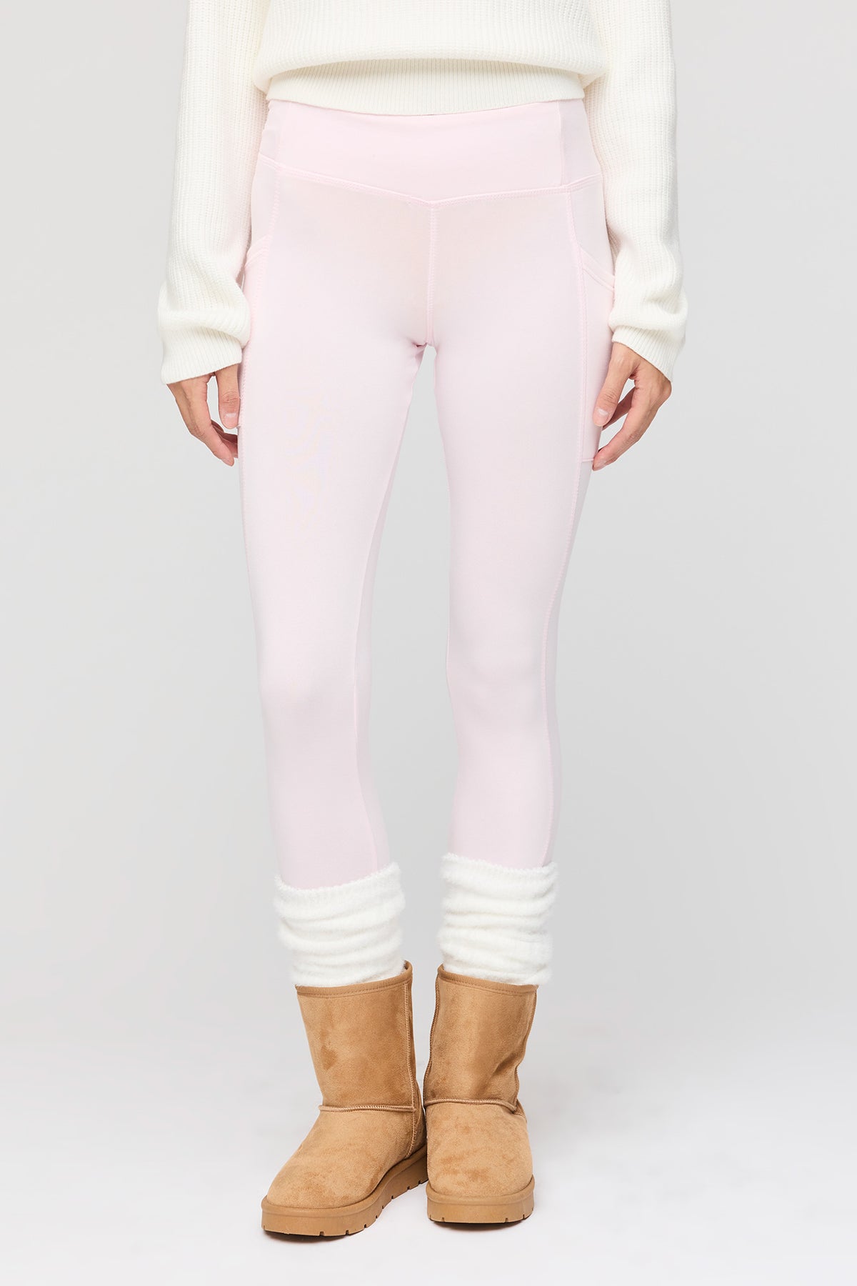 Vue alternative 2. Legging Active à jambe évasée doublé de molleton tech chaud