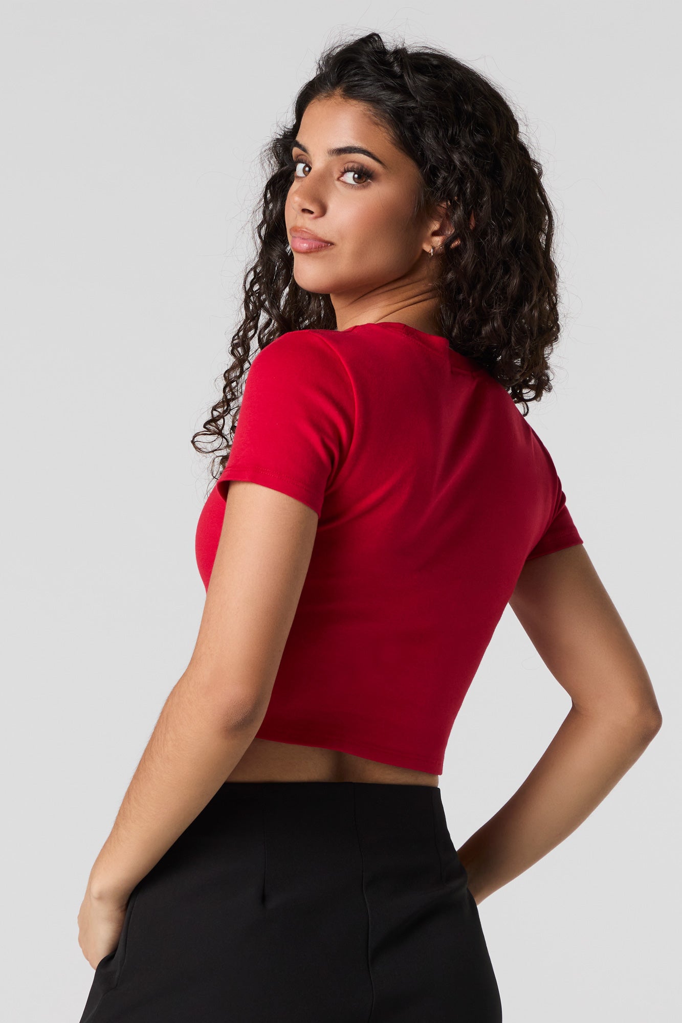 Short Sleeve Garter Top – Urban Planet