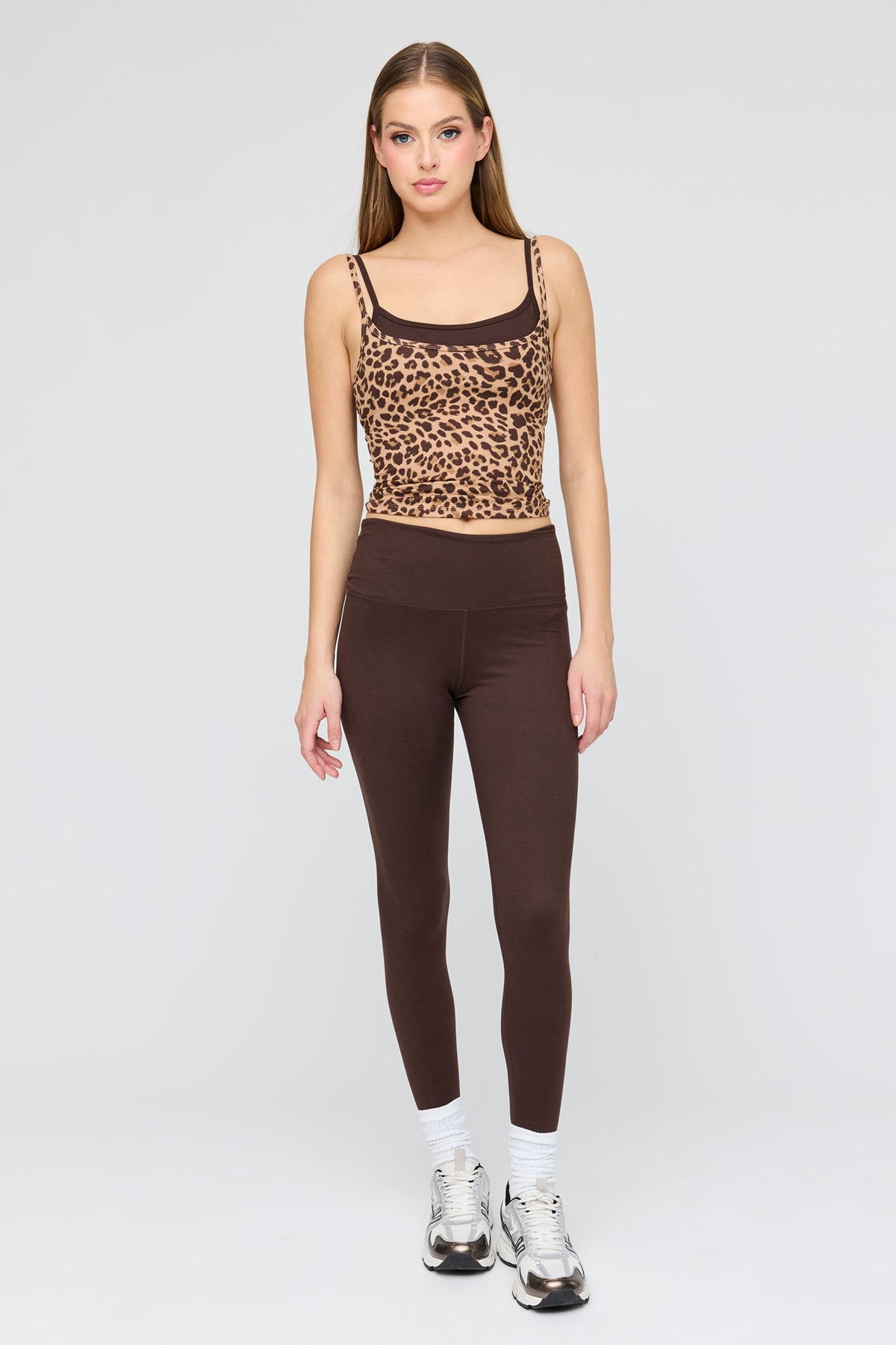 Active Legging - Brown