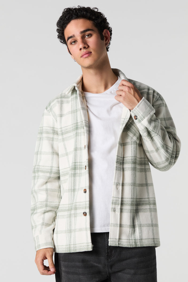 Surchemise à carreaux