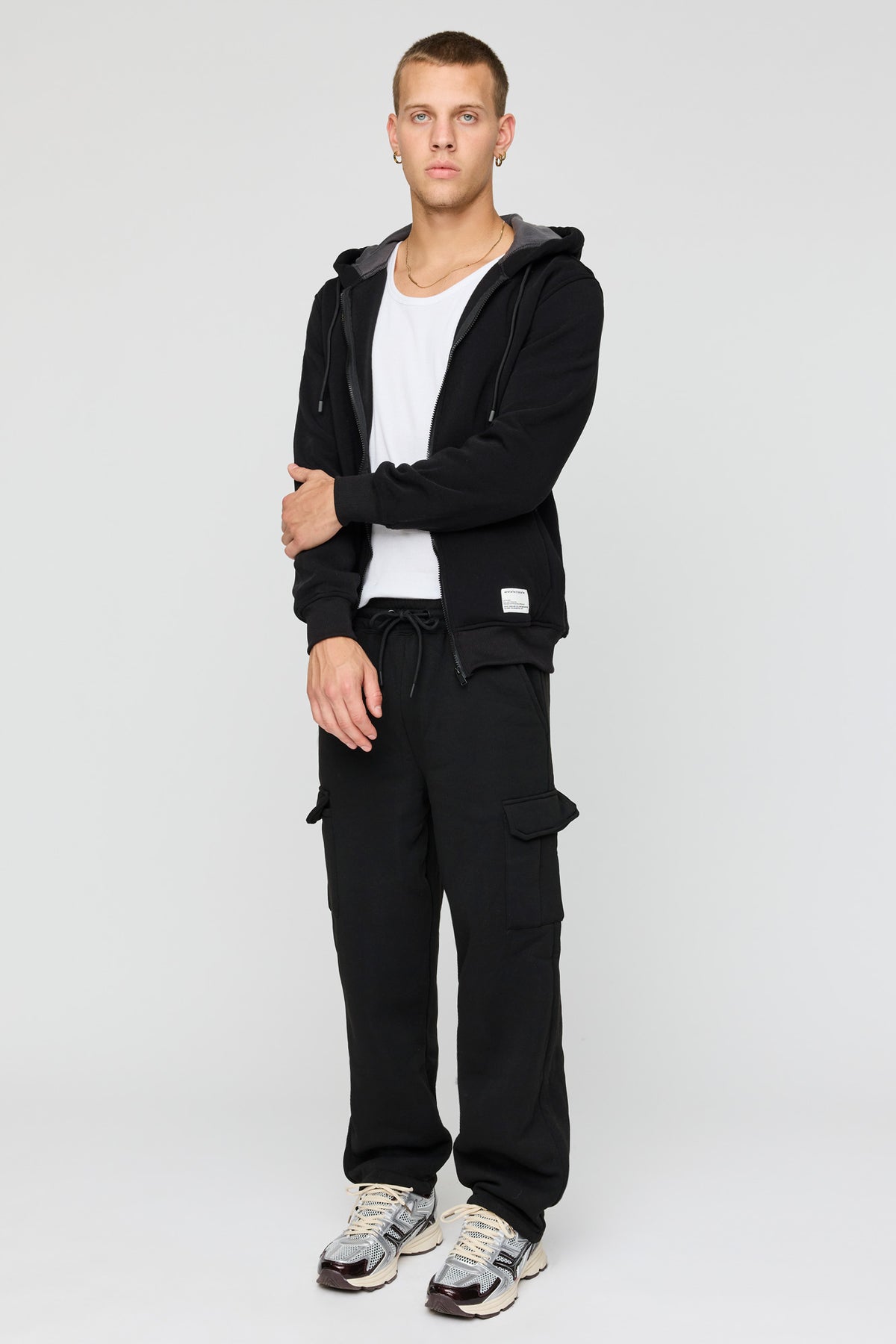 Vue alternative 2. Pantalon d'entraînement cargo en molleton