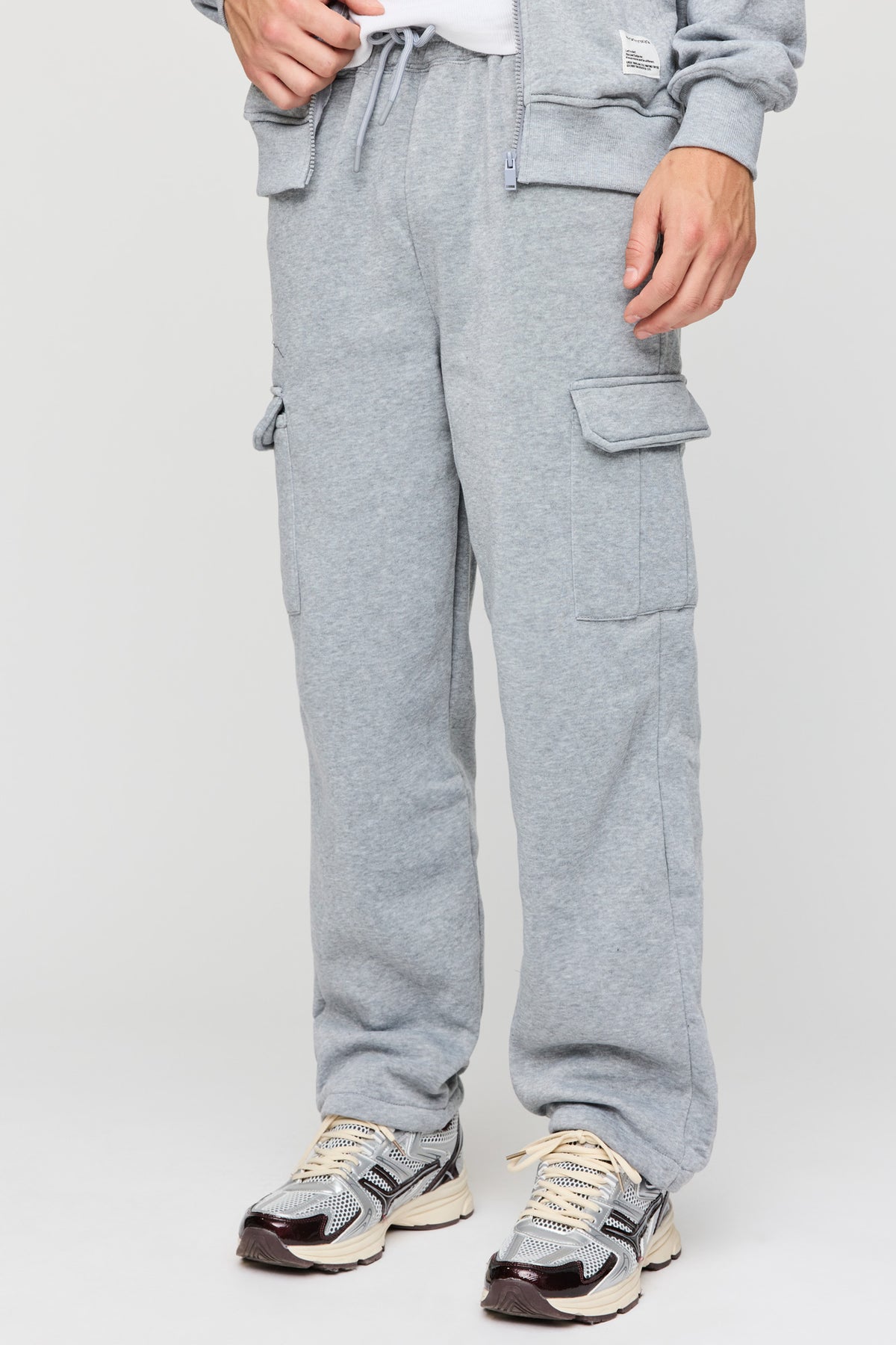 Pantalon d'entraînement cargo en molleton
