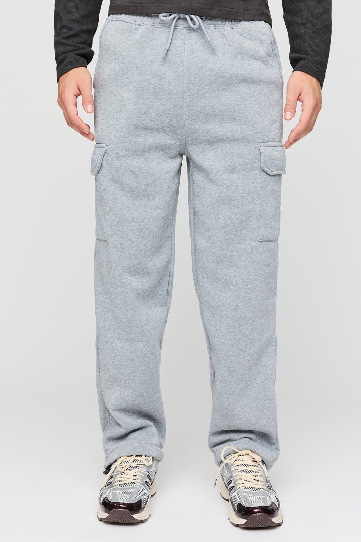 Pantalon d'entraînement cargo en molleton