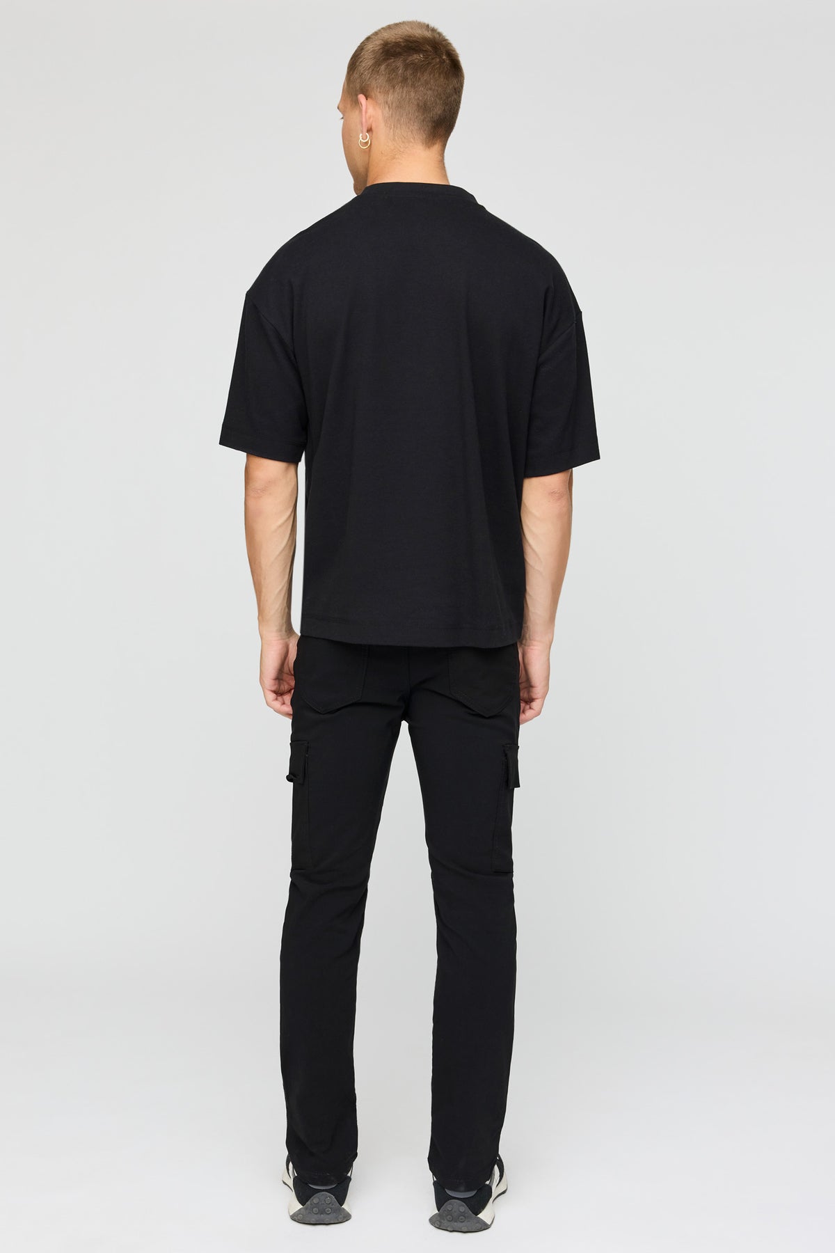 Alt View 3. Flex Tech Slim Fit Cargo Pant - Black