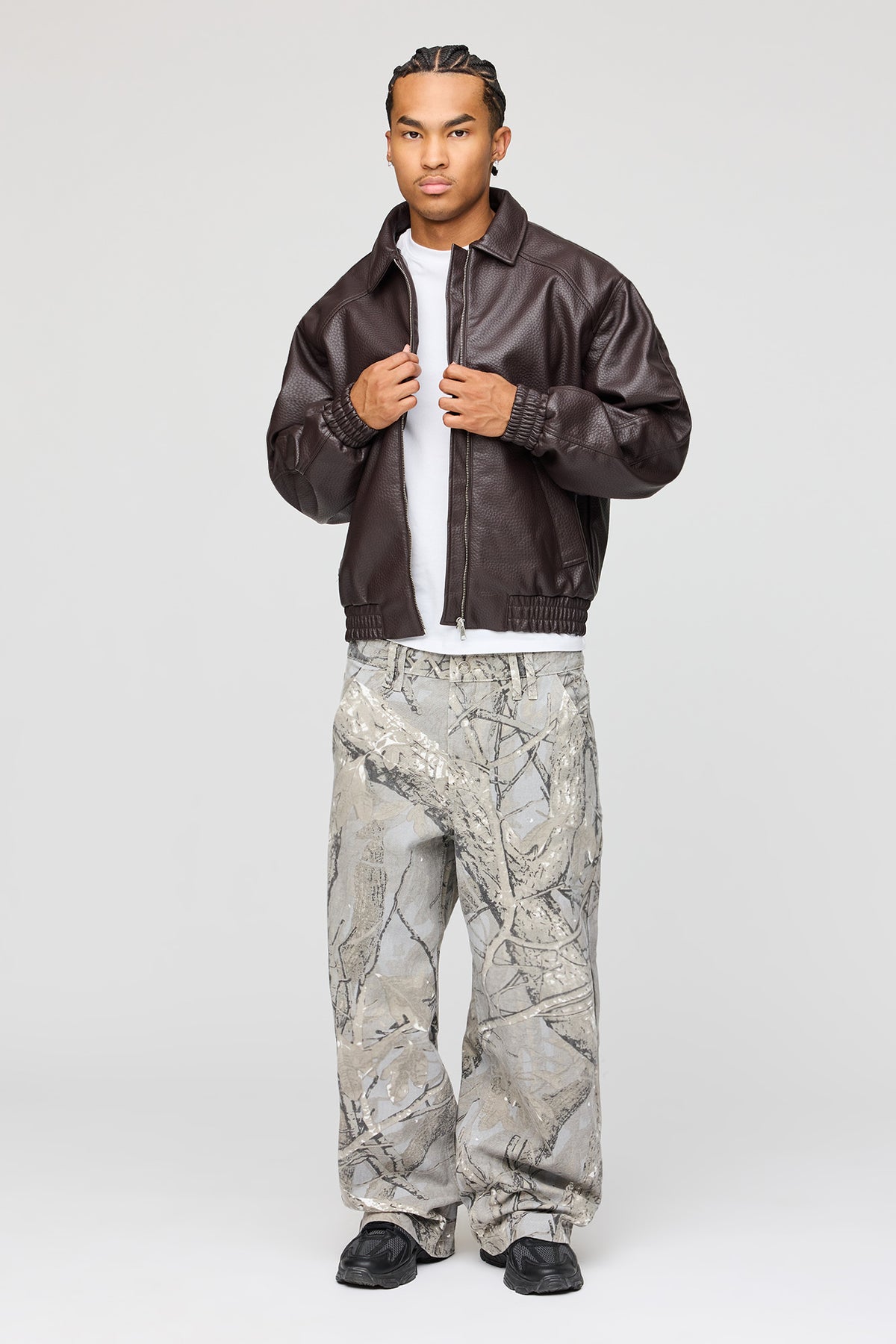 Vue alternative 2. Jean baggy imprimé