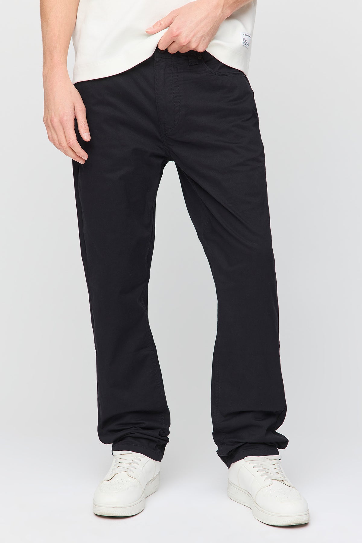 Pantalon à jambe droite