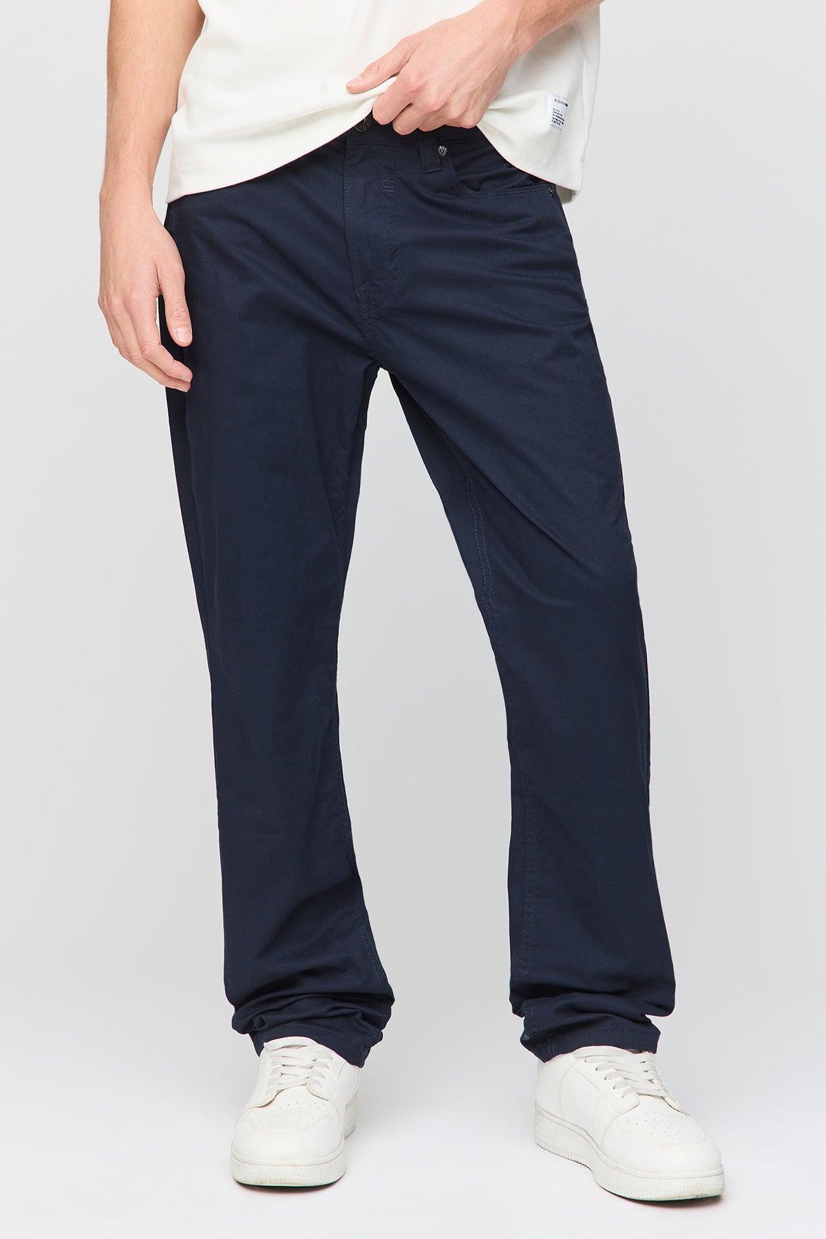 Pantalon à jambe droite
