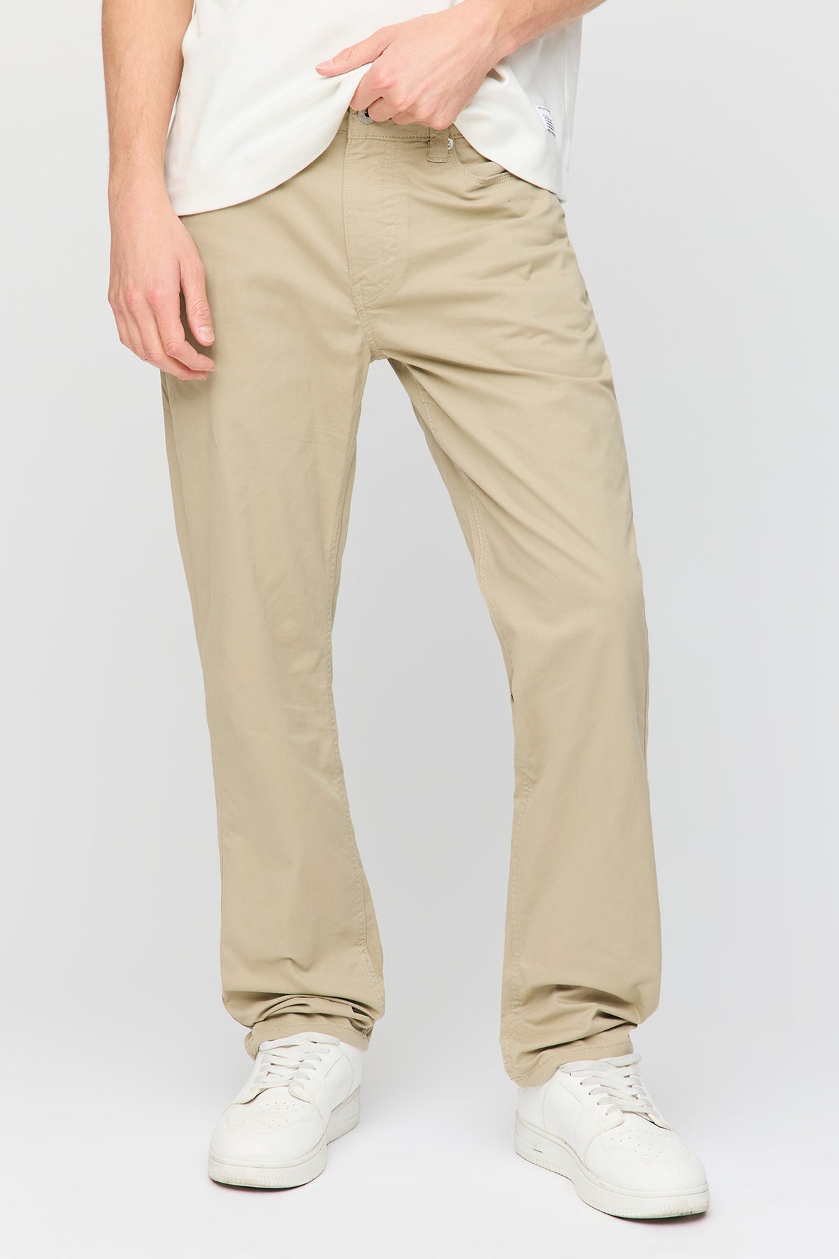 Pantalon à jambe droite