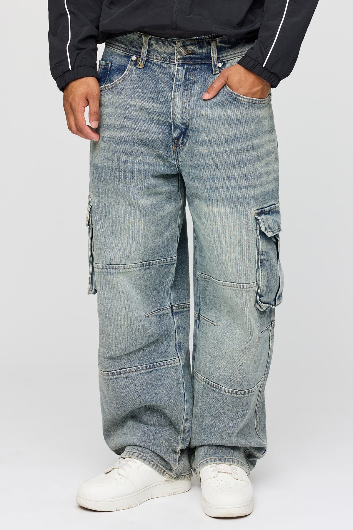 Jean cargo baggy