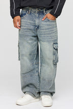 Jean cargo baggy