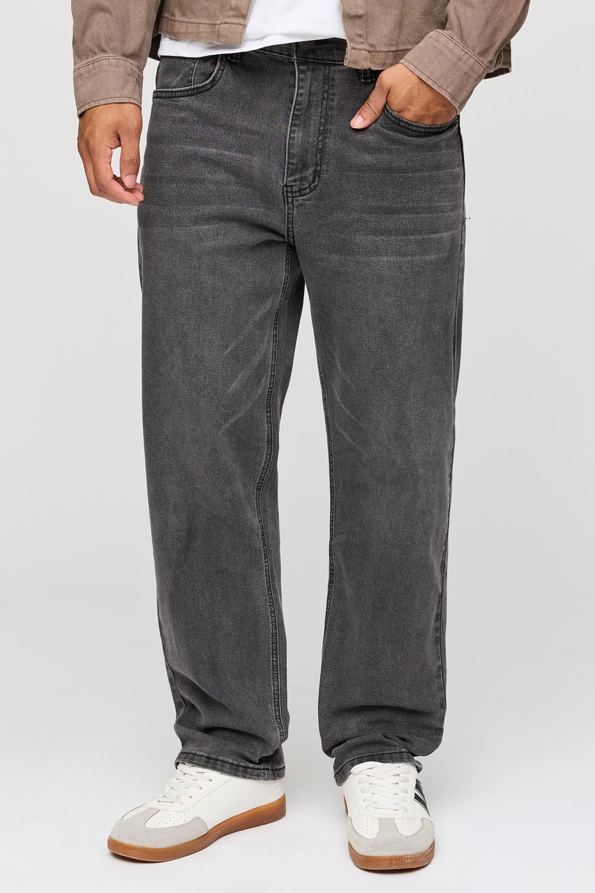 Stretch Straight Jean - Black