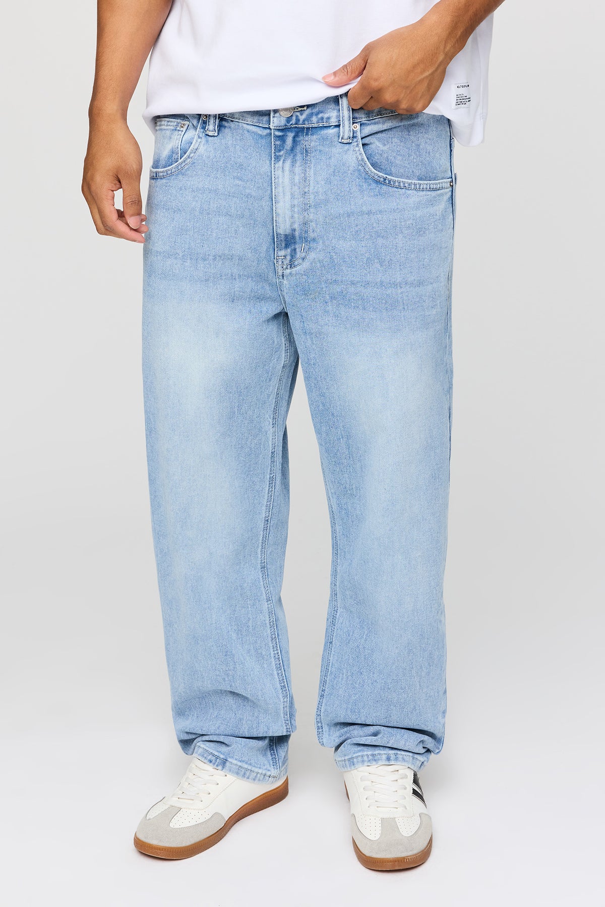 Stretch Straight Jean - Sky Blue