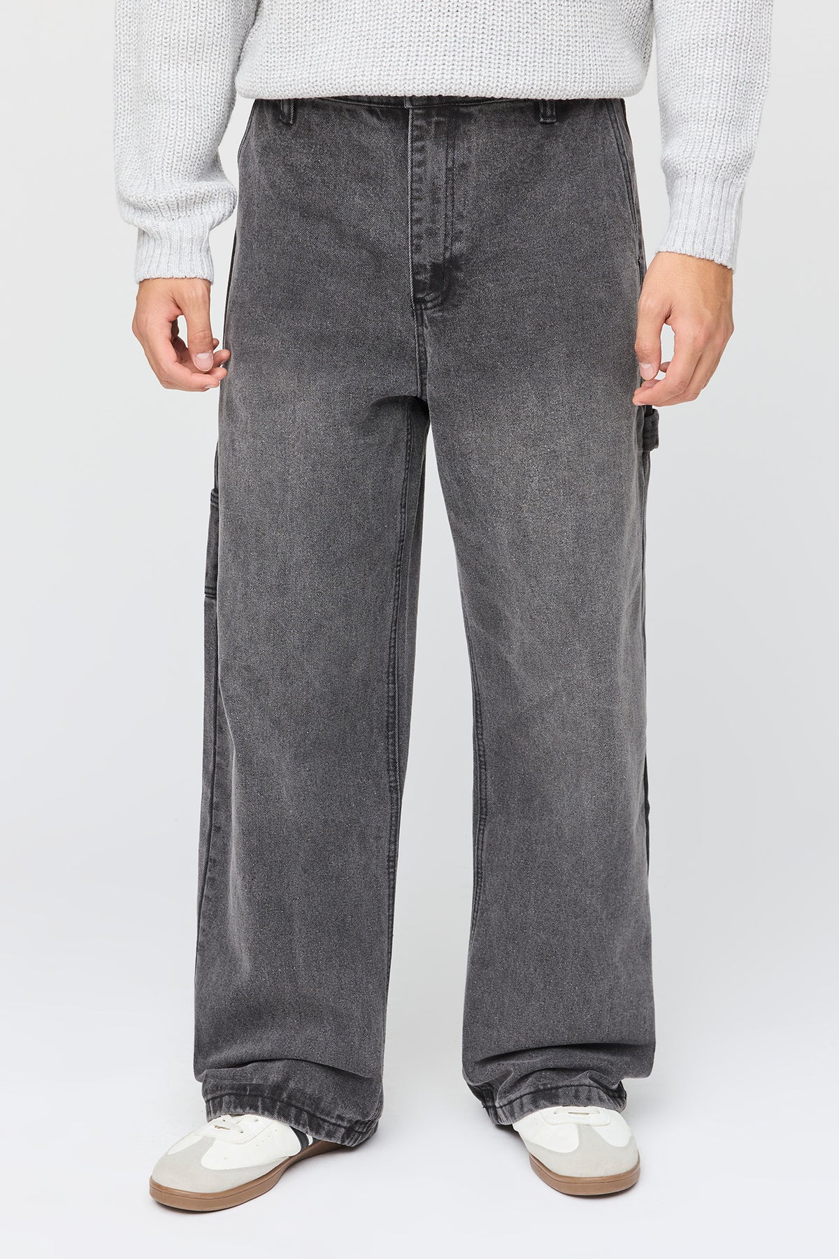 Stretch Baggy Jean - Black
