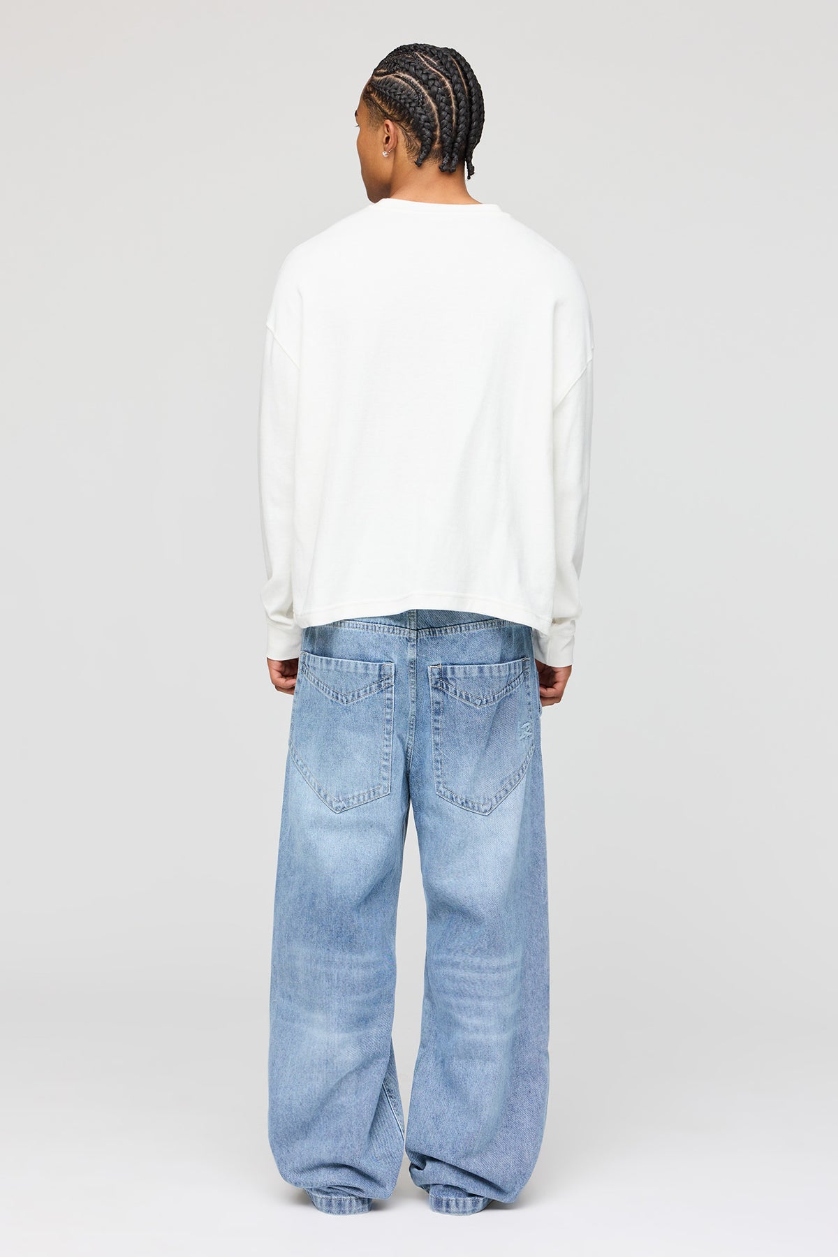 Vue alternative 3. Jean baggy extensible