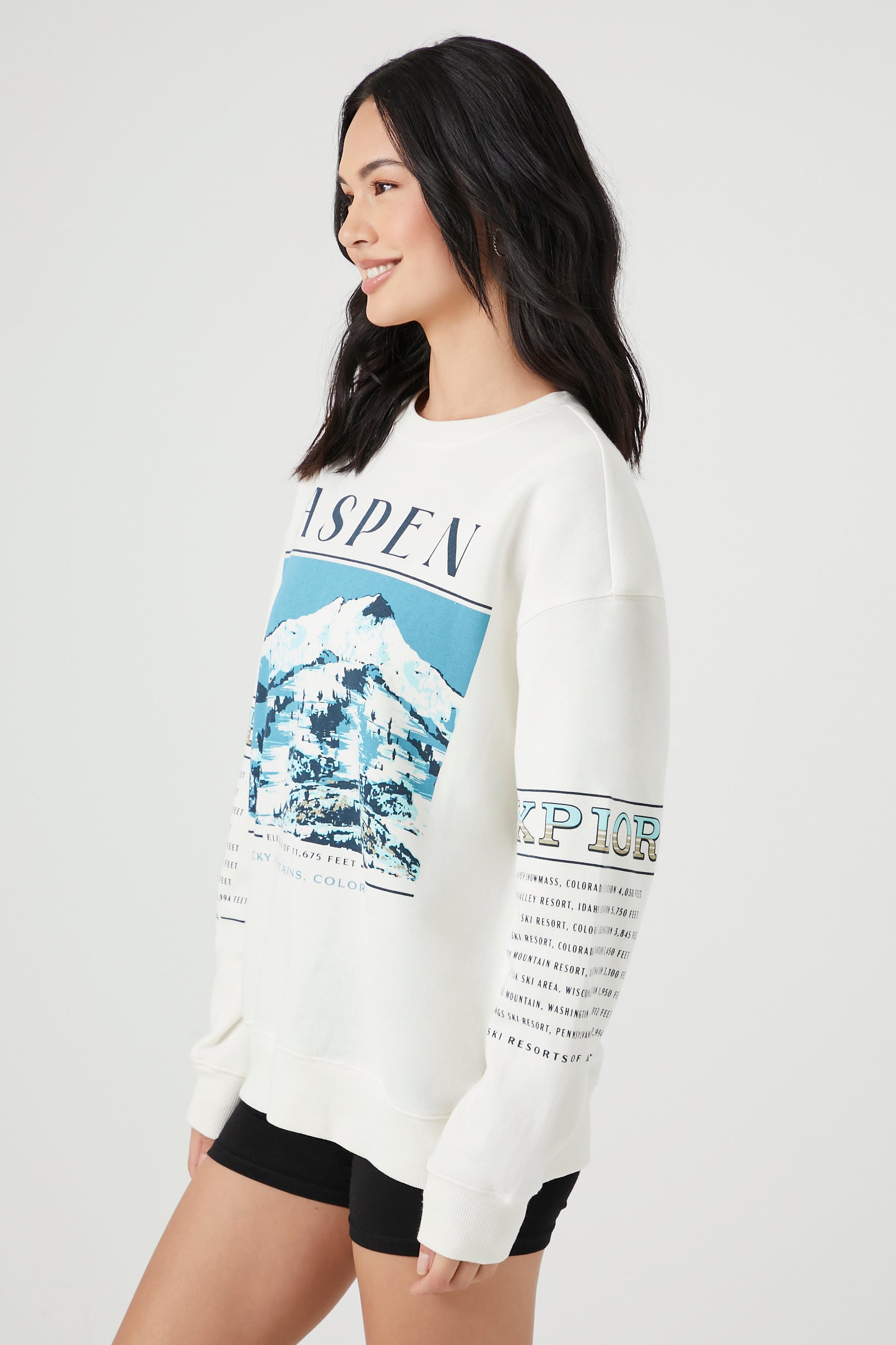 Aspen Graphic Fleece Sweatshirt