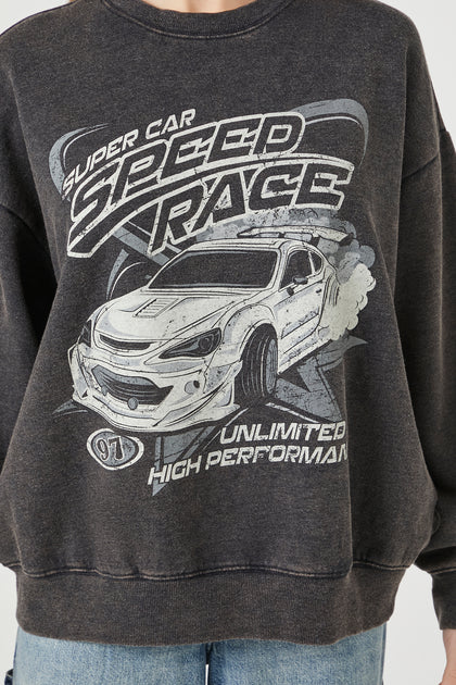 Speed Racer Graphic Fleece Sweatshirt