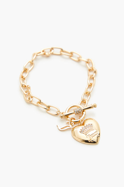 Juicy Couture Heart Toggle Bracelet