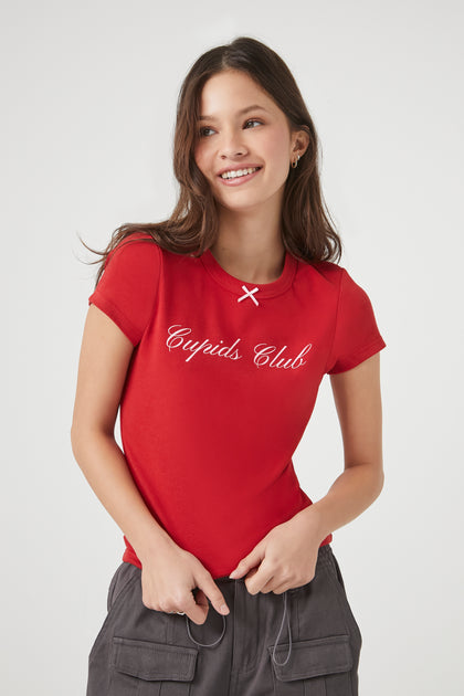 T-shirt à imprimé Cupids Club