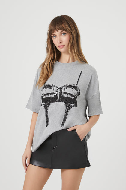 Bustier Graphic T-Shirt