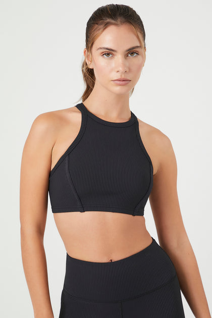 Active Cropped Racerback Tank