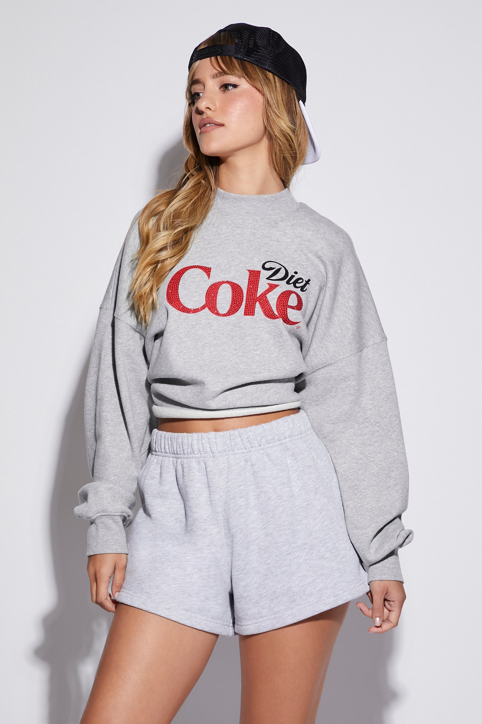 Diet Coke Graphic Fleece Sweatshirt