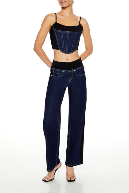 Reworked Straight Leg Jean