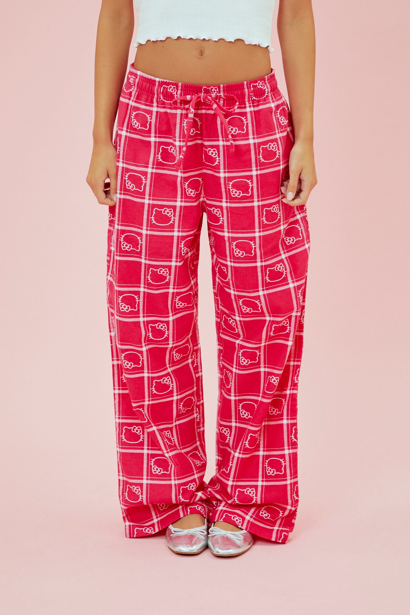 Pantalon de pyjama à imprimé Hello Kitty